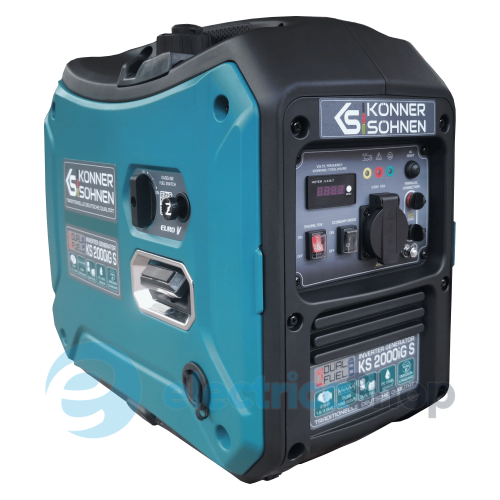 Інверторний газобензиновий генератор 2кВт/230V Könner&Söhnen KS 2000iG S
