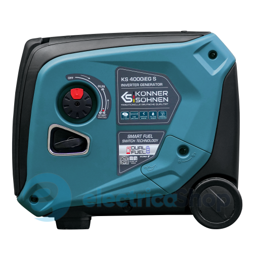 Інверторний газобензиновий генератор 4,0кВт/230V Könner&Söhnen KS 4000iEG S