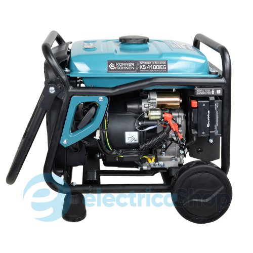 Инверторный газобензиновый генератор 4,0кВт/230V Könner&Söhnen KS 4100iEG