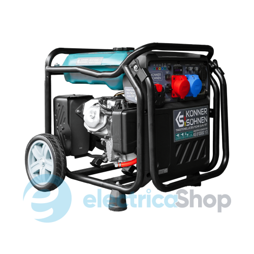 Інверторний газобензиновий генератор 8,5кВт/230V (400V) Könner&Söhnen KS 8100iEG 1/3