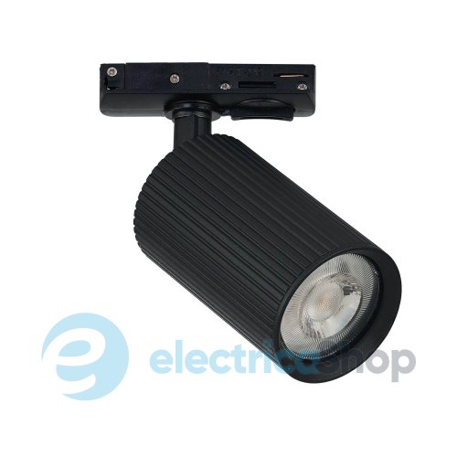 Трековий світильник AZzardo LUCAS RIBBED 9 TRACK 1 LINE GU10 BK SET AZ6489