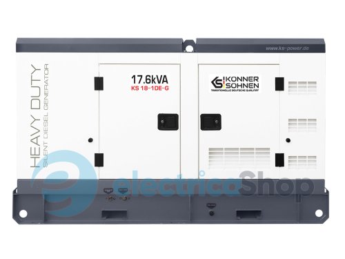 Дизельная однофазная электростанция 16кВт./230V Könner & Söhnen KS 18-1DE-G