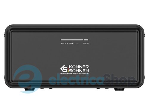 Додаткова батарея до портативної електростанції 2400Вт, LiFePO4, Könner&Söhnen KS EXB-2400