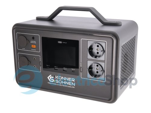 Портативная электростанция 1200Вт, LiFePO4, Könner&Söhnen KS 1200PS