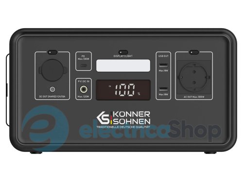 Портативная электростанция 300Вт, LiFePO4, LifePO4 Könner&Söhnen KS 300PS