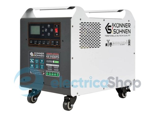 Мощная электростанция 2500Вт, LiFePO4, Könner&Söhnen KS 2500PS