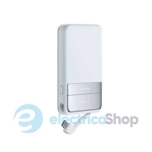 Повербанк EcoFLow RAPID Magnetic Power Bank 5000 Light Blue