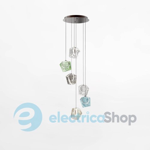 Люстра Zuma Line COLORE MD3350A-6BL/MIX