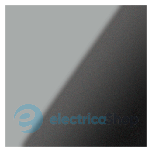 Декоративная лицевая панель вентилятора Vents ФП 160 Плейн Черный сапфир