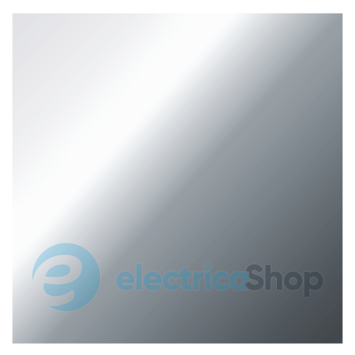 Декоративная лицевая панель вентилятора Vents ФП 160 Плейн хром