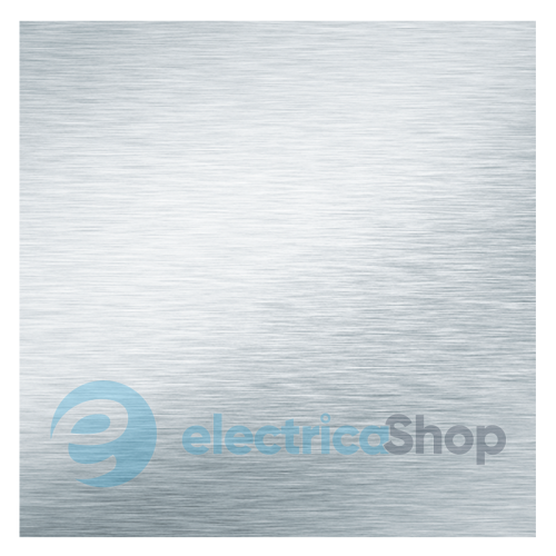 Декоративная лицевая панель вентилятора Vents ФП 180 Плейн алюмат