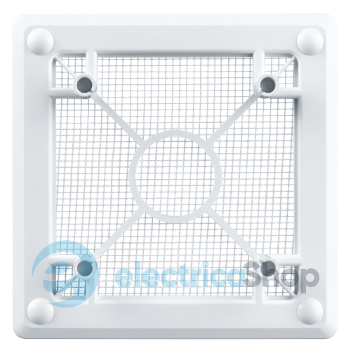 Декоративная решетка, двухэлементная, с сеткой от насекомых для панелей Design concept Вентс МВ 100 ФБ