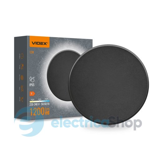 Уличный светильник VIDEX LED IP65 12W 3000K-6500K Black VL-WL03-12CB