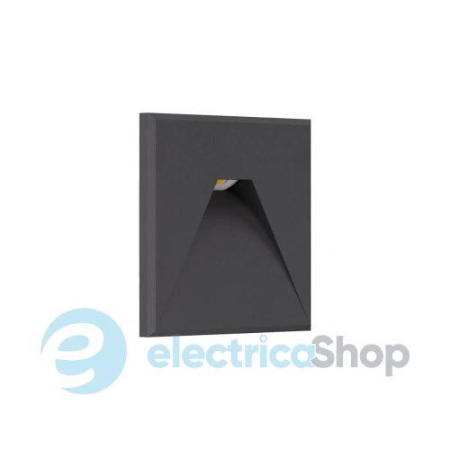 Светильник лестничный KLOODI KDSL-RIKI SQ85X85 3W 3K 38D DG LED 210Lm IP44