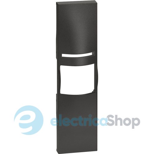 Лицевая панель датчика движения 1 модуль Bticino LIVING NOW KG16 цвет черный