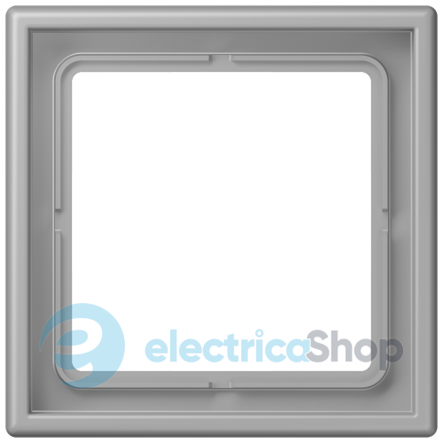 Рамка 1-постовая Jung LS990 LC981204 дюропласт, gris moyen (32012)