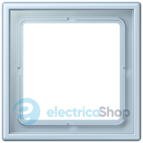 Рамка 1-постова Jung LS990 LC981208 дюропласт, outremer clair (32022)