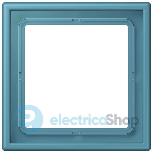 Рамка 1-постова Jung LS990 LC981212 дюропласт, céruléen vif (32031)
