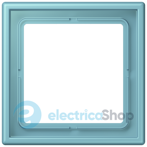 Рамка 1-постова Jung LS990 LC981213 дюропласт, céruléen moyen (32032)