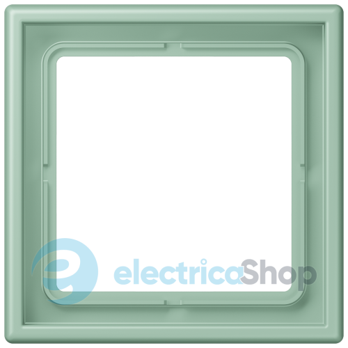 Рамка 1-постова Jung LS990 LC981217 дюропласт, vert anglais clair (32041)
