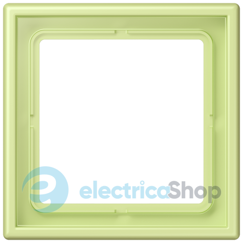 Рамка 1-постова Jung LS990 LC981222 дюропласт, vert jaune clair (32053)