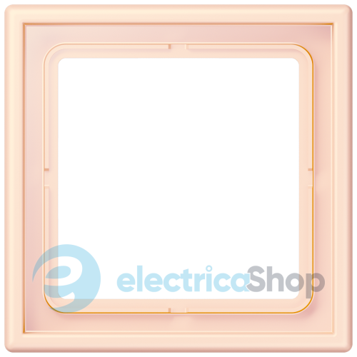 Рамка 1-постова Jung LS990 LC981226 дюропласт, orange pâle (32082)