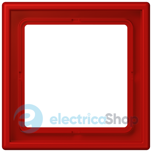 Рамка 1-постова Jung LS990 LC981227 дюропласт, rouge vermillon 31 (32090)