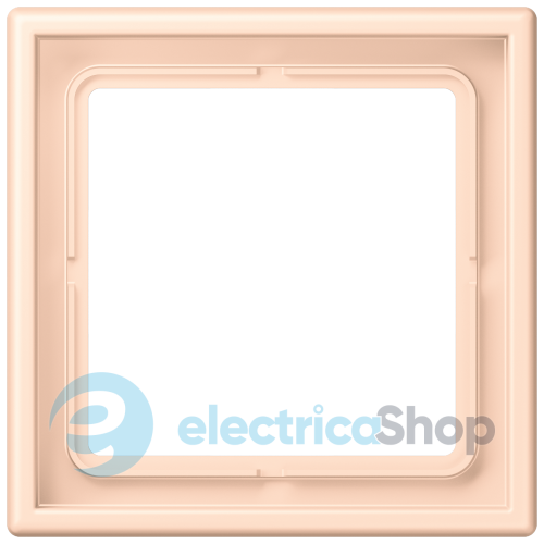 Рамка 1-постова Jung LS990 LC981228 дюропласт, rose pâle (32091)