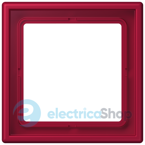 Рамка 1-постова Jung LS990 LC981229 дюропласт, rouge carmin (32100)