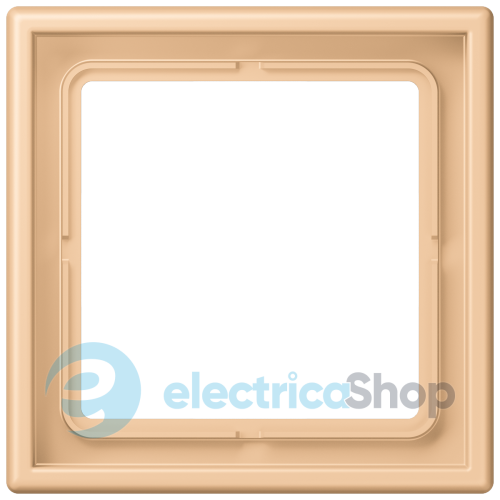 Рамка 1-постова Jung LS990 LC981237 дюропласт, terre sienne claire 31 (32122)