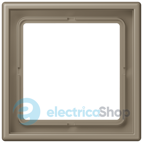 Рамка 1-постова Jung LS990 LC981242 дюропласт, ombre naturelle moyenne (32141)