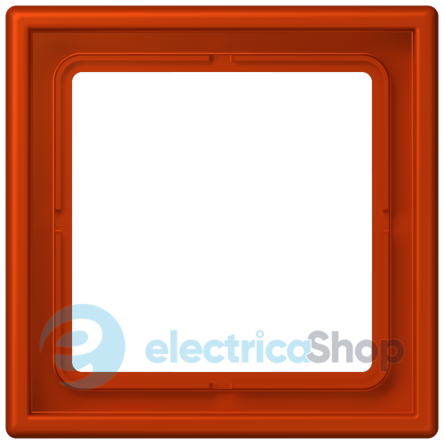 Рамка 1-постова Jung LS990 LC981244 дюропласт, rouge vermillon 59 (4320A)