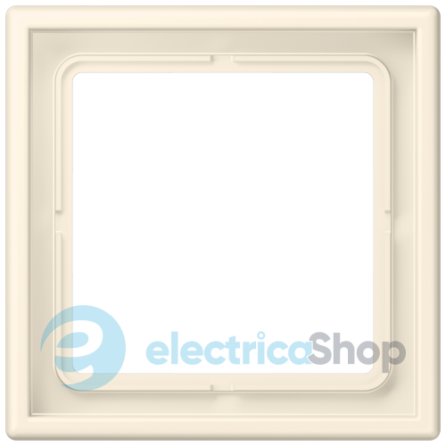 Рамка 1-постова Jung LS990 LC981245 дюропласт, blanc ivoire (4320B)