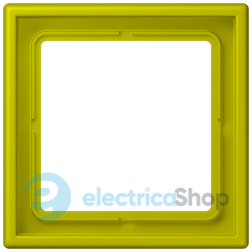 Рамка 1-постова Jung LS990 LC981249 дюропласт, vert olive vif (4320F)