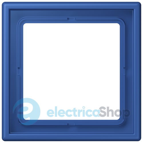 Рамка 1-постовая Jung LS990 LC981253 дюропласт, bleu outremer 59 (4320K)
