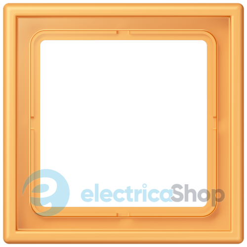 Рамка 1-постовая Jung LS990 LC981254 дюропласт, ocre jaune clair (4320L)
