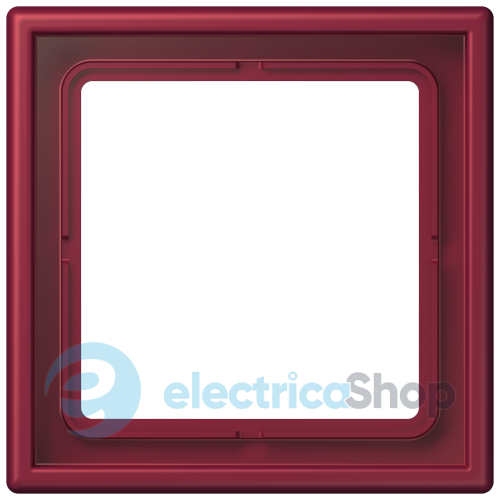 Рамка 1-постовая Jung LS990 LC981255 дюропласт, le rubis (4320M)