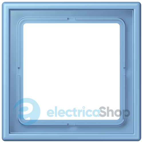 Рамка 1-постовая Jung LS990 LC981256 дюропласт, bleu céruléen 59 (4320N)