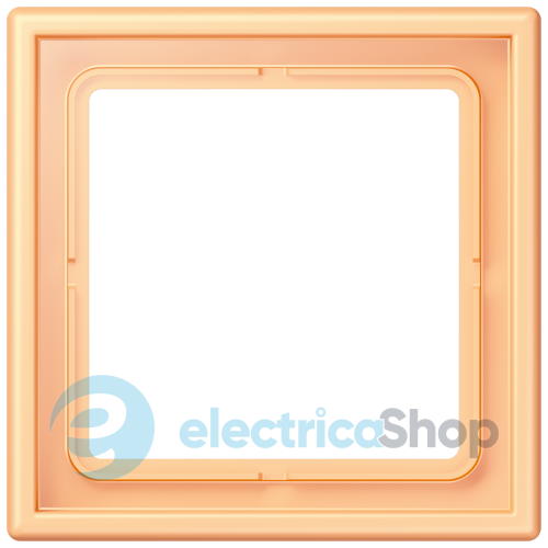 Рамка 1-постовая Jung LS990 LC981258 дюропласт, terre sienne claire 59 (4320P)
