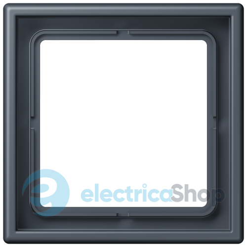 Рамка 1-постовая Jung LS990 LC981262 дюропласт, gris foncé (4320U)