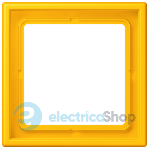Рамка 1-постовая Jung LS990 LC981263 дюропласт, le jaune vif (4320W)