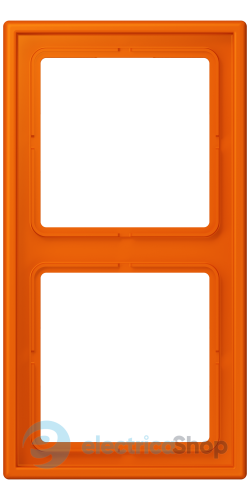 Рамка 2-постовая Jung LS990 LC982224 дюропласт, orange (32080)