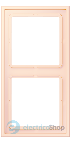 Рамка 2-постовая Jung LS990 LC982226 дюропласт, orange pâle (32082)