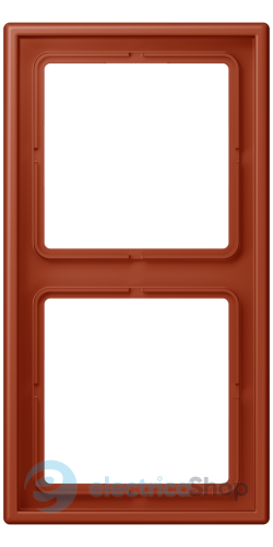 Рамка 2-постовая Jung LS990 LC982232 дюропласт, l'ocre rouge (32110)