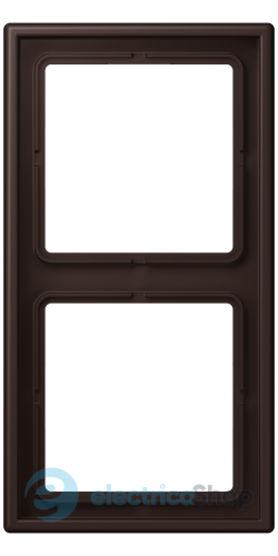 Рамка 2-постовая Jung LS990 LC982252 дюропласт, terre d‘ombre brûlée 59 (4320J)