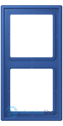 Рамка 2-постовая Jung LS990 LC982253 дюропласт, bleu outremer 59 (4320K)