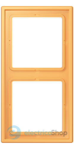 Рамка 2-постовая Jung LS990 LC982254 дюропласт, ocre jaune clair (4320L)