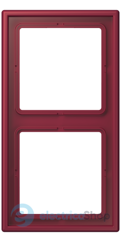 Рамка 2-постова Jung LS990 LC982255 дюропласт, le rubis (4320M)