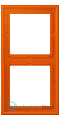 Рамка 2-постовая Jung LS990 LC982260 дюропласт, orange vif (4320S)