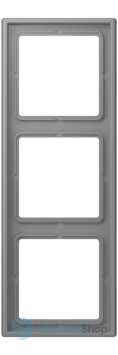 Рамка 3-постовая Jung LS990 LC983203 дюропласт, gris 31 (32011)